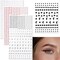 5 Sheets Black, Red, and Clear Face Gems – Self-Adhesive Rhinestones for Halloween Makeup, Tiny Face Jewels for Eyes, Body, Hair, Nails, Crafts, and DIY (2, 2.5, 3, 4, 5mm)